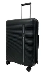 Валіза середня Airtex 252 поліпропілен M Чорний