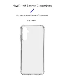 Чехол ArmorStandart Air Force для Samsung A05s (A057) Clear - миниатюра 2