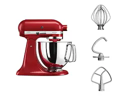 Кухонна машина KitchenAid Artisan 5KSM125EER з відкидним блоком 4.8 л червона - мініатюра 4