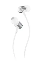 Навушники JBL Live 100 з мікрофоном білі (JBLLIVE100WHT)