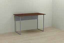 Комп'ютерний стіл Ferrum-decor Майк 75x140x60 сірий ДСП Венге 16мм (FRD-105987)
