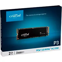 SSD накопичувач Crucial P3 2TB [CT2000P3SSD8] [142559] - мініатюра 4