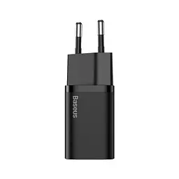 Зарядний пристрій Baseus Super Si швидке заряджання 1xUSB-C 25 Вт чорний (CCSP020101) - мініатюра 3