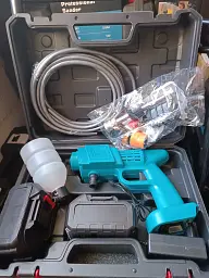 Акумуляторна мийка високого тиску 21V в кейсі NEW - мініатюра 2