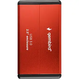 Зовнішня кишеня Gembird 2.5` USB 3.0 Red (EE2-U3S-2-R) [124680] - мініатюра 2