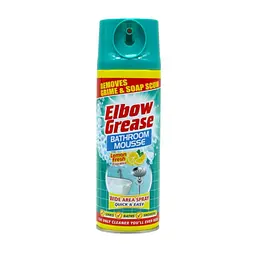 Мус-піна для чищення ванної кімнати від вапняного нальоту "Лимон" Elbow Grease 400 мл