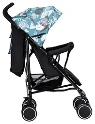 Коляска для дитини прогулянкова FreeON Simple, black - green - мініатюра 4