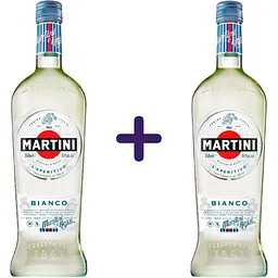 Вермут Martini Bianco 15% 2 л (1 л x 2 шт.)