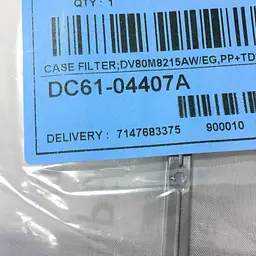 Фільтр на сушильний автомат SAMSUNG DV70M*, DV80M*, DV80N*, DV22N*, DV90М*, DV90K*, DC61-04407A, DC61-04407D - мініатюра 10