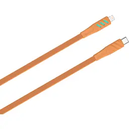 Кабель Havit HV-CB6255 PD27W з LED індикатором USB-C - Lightning 1 м помаранчевий (HV-CB6255) - мініатюра 4