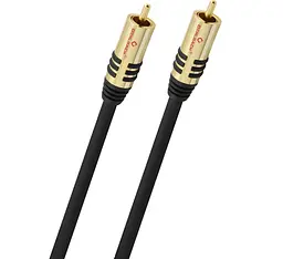 Сабвуферний кабель RCA-RCA Oehlbach NF 200 Subwoofercable 2,0 м Black