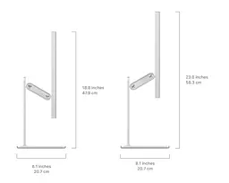 Монітор Apple Studio Display (Standard Glass) Tilt- and Height-adjustable Stand (MK0Q3) [66199] - мініатюра 6