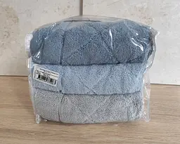 Набір турецьких махрових рушників Cestepe MicroCotton Premium 3 штуки 50x90 Eva 1 щільність 600 г/м2 - мініатюра 5