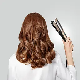 Випрямляч Rowenta Glam & Shine 2 в 1 золотий (SF4641F0) - мініатюра 4