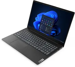 Lenovo Ноутбук Lenovo V15-G4 15.6" FHD IPS AG, AMD R3-7320U, 8GB, F256GB, UMA, Win11P, чорний - мініатюра 3