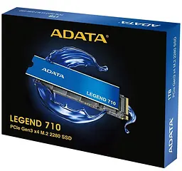 Накопичувач SSD Adata m.2 NVMe 512GB 480 500 (ALEG-710-512GCS) - мініатюра 3