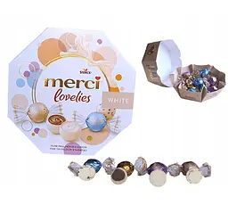 Цукерки Merci Lovelies White 185г - мініатюра 3