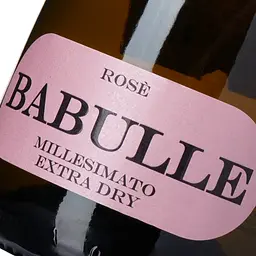 Ігристе вино Babulle Millesimato Rosato Extra Dry рожеве екстра сухе 0.75 л - мініатюра 5