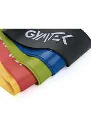 Набір резинок для фітнесу Gymtek 0,5-30кг 5 штук - мініатюра 3