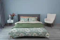 Плед Ardesto Flannel 200x220 см 100% поліестер зелений pbe0050453 - мініатюра 3