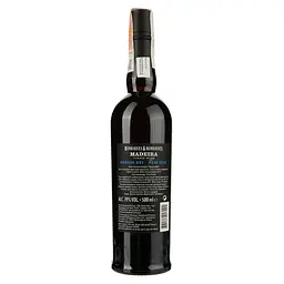 Вино Henriques&Henriques Madeira Medium Dry, біле, напівсухе, 19%, 0,5 л (7646) - мініатюра 2