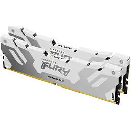 Модуль пам'яті DDR5 Kingston FURY Renegade 2x24 ГБ 8000 МГц білий/сріблястий (KF580C38RWK2-48) [175476]