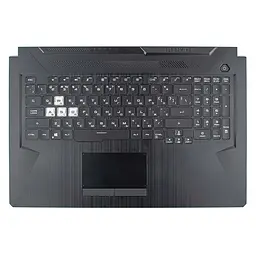 Верхня кришка для Asus FA706I FA706QE FX706H, UA, (Чорний, Topcase+KB, RGB 8pin, 90NR0JH5-R30UA0, Оригінал)
