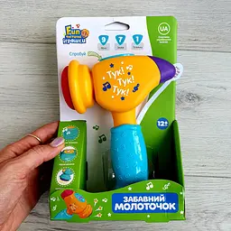 Молоточок FT 0031 LimoToy музика, звуки (6903317427338) Мікс