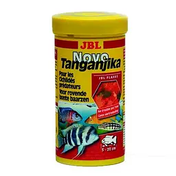Основний корм JBL NovoTanganjika для хижих цихлід 250 мл