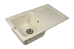 Кухонна мийка гранітна Miraggio Orlean jasmine 861x496x210 00209203, Береза - мініатюра 3