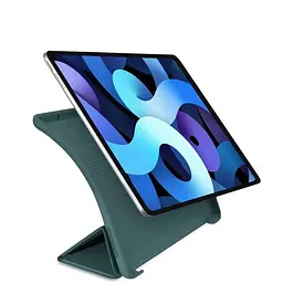 Чохол-книжка BeCover Tri Fold Soft TPU Silicone для Apple iPad Air 11" M2/M3 2024/2025 Dark Green (711406) - мініатюра 4