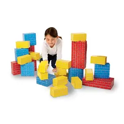 Кубики Melissa&Doug Набор картонных блоков, 24 штуки (MD2783) - миниатюра 6
