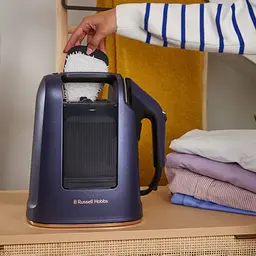 Russell Hobbs Відпарювач Russell Hobbs Genie Maestro, 1700Вт, 750мл, паровий удар -20гр, верт. відпарювання, керам. підошва, синій - мініатюра 7