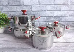 Набір посуду O.M.S. Collection 1031-Red 8 предметів