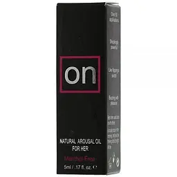Вібруюче масло для жінок ON Natural Arousal Oil Original, 5 мл