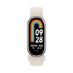 Розумний браслет XIAOMI Mi Smart Band 8 (BHR7166GL) бежево- золотистий - мініатюра 4