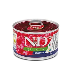 Вологий корм Farmina N&D Quinoa Digestion для собак міні порід із порушеннями травлення (ягня), 140 г