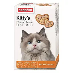 Кормова добавка для котів Beaphar Kitty's Mix 180 табл