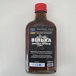 Водна настоянка на шишках вільхи 200 мл