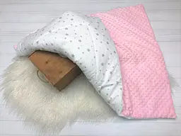Плед з плюшем Moontime 100x80 см "Зірочки" - мініатюра 2