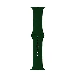 Ремінець Apple Watch Silicone 42/44/45/46/49 мм Зелений L - мініатюра 2