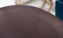 Стілець Байрон масив дерева сидіння тканина 550x450x800 бургунді - мініатюра 10