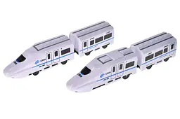 Игрушечный скоростной поезд на радиоуправлении аккумуляторный High-Speed Rail 995, в коробке р.41,7x6,5x16,5 см YG Toys - миниатюра 5
