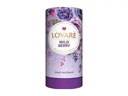 Чай фасований LOVARE 80г Дика ягода