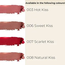 Помада для губ Gosh Kiss Me Matt Lips Lipstick відтінок 006 Sweet Kiss 2 г - мініатюра 3