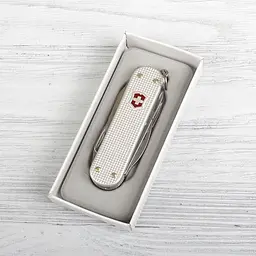 Ніж Victorinox Minichamp Alox 58мм,15функ,ріфл.срібл - мініатюра 2