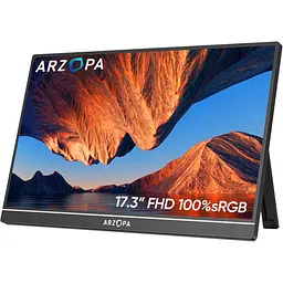 Портативний монітор Arzopa A1M Black EU [128186] - мініатюра 1