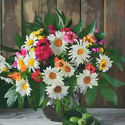 Алмазна мозаїка Сонячний букет HEE13829 30х30 см