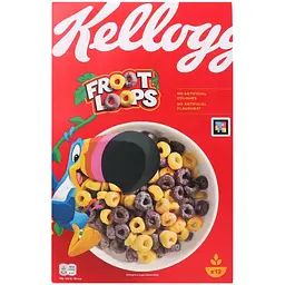 Сніданок готовий Kellogg's Froot Loops сухий 375 г - мініатюра 2