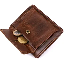 Чоловічий шкіряний гаманець Vintage 12х8,5х1 см acs0022795 - мініатюра 5